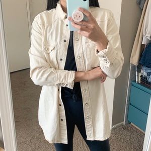 Urban Outfitters white button up shirt